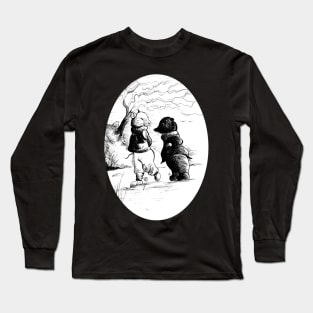 Ratty and Mole 23/08/22 - Children's book inspired designs Long Sleeve T-Shirt